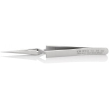Tweezers Knipex 92 91 02, Stainless steel, Stainless steel, Pointed, Straight, 12 g, 10 mm