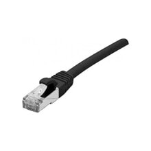 Cables or Connectors for Audio and Video Equipment Connect 858485 networking cable Black 1.5 m Cat6a S/FTP (S-STP)