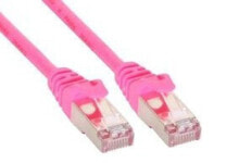 Cables & Interconnects S-FTP Cat.5e 1.5m. Cable length: 1.5 m, Connector gender: Male/Male, Cable colour: Pink