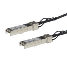 Cables or Connectors for Audio and Video Equipment StarTech.com MSA Uncoded Compatible 3m 10G SFP+ to SFP+ Direct Attach Breakout Cable Twinax - 10 GbE SFP+ Copper DAC 10 Gbps Low Power Passive Transceiver Module DAC