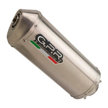 Spare Parts GPR EXHAUST SYSTEMS Satinox Honda X-ADV 750 21-22 Ref:H.262.SAT Homologated Stainless Steel Oval Muffler