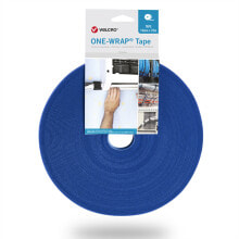 Wires, cables VELCRO One Wrap Band 25m 20mm Blau VEL-OW64142