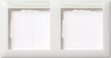 Sockets, switches and frames Standard 55, White, Thermoplastic, Screwless, 80.7 mm, 151.8 mm, 1.14 cm