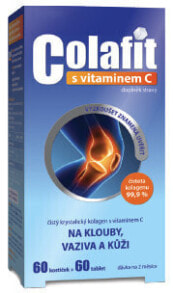 Колафит (чистый коллаген) с витамином С 60 кубиков + 60 ст.