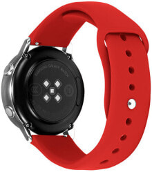 Watchbands Silikonový řemínek pro Samsung Galaxy Watch - красный, 20 мм