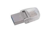 USB Flash drive Kingston Technology DataTraveler microDuo 3C 64GB USB flash drive USB Type-A / USB Type-C 3.2 Gen 1 (3.1 Gen 1) Black