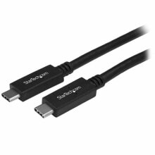 Computer Сables, Сonnectors and Adapters Кабель Micro USB Startech USB31CC50CM          USB C Чёрный