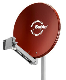 TV Antennas Kathrein CAS 80ro, 10.70 - 12.75 GHz, Red, 75 cm, 750 mm, 88.4 cm, 6.7 kg