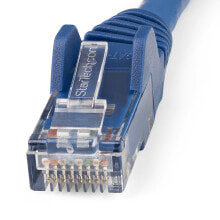 Cables & Interconnects StarTech.com 3m CAT6 Ethernet Cable - LSZH (Low Smoke Zero Halogen) - 10 Gigabit 650MHz 100W PoE RJ45 10GbE UTP Network Patch Cord Snagless with Strain Relief - Blue, CAT 6, ETL Verified, 24AWG