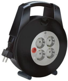 Smart Extension Cords and Surge Protectors BN-HASP08, 10 m, 4 AC outlet(s), Plastic, Black,Grey, 16 A, Black