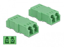 Cable channels DeLOCK 85924 fibre optic adapter LC 4 pc(s) Green