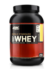 Whey Protein Optimum Nutrition Gold Standard 100% Whey French Vanilla Creme -- 2 lbs