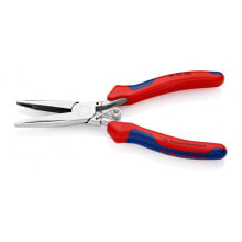 Pliers and side cutters Knipex 91 92 180. Material: Steel, Handle colour: Blue/Red. Length: 18.5 cm, Weight: 195 g