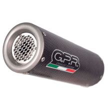 Spare Parts GPR EXHAUST SYSTEMS M3 Poppy Moto Guzzi Griso 1200 8V 07-16 Ref:GU.17.M3.PP Homologated Stainless Steel Slip On Muffler