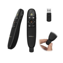 Accessories For Multimedia Projectors StarTech.com Wireless Presentation Remote with Red Laser Pointer - 90 ft. (27 m)