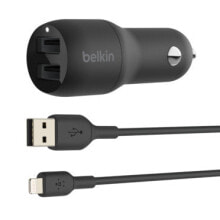 Chargers and Power Adapters Belkin BOOST↑CHARGE Black Auto
