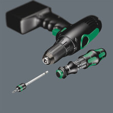 Screwdriver Bits And Holders  Wera 05051023001. Handle colour: Black/Green