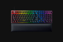 Keyboards RZ03-03931000-R3G1, Full-size (100%), USB, Mechanical, QWERTZ, RGB LED, Black