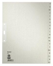 Bookmarks Leitz 12010085 tab index Alphabetic tab index Paper Grey