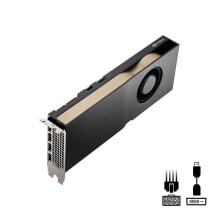 Video Cards PNY NVIDIA RTX A4500 PCI-Express x16 Gen 4.0 20 GB GDDR6 ECC 320-bit NVlink Support HDCP