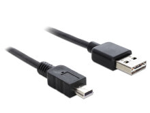 Cables & Interconnects DeLOCK 85554 USB cable 2 m USB 2.0 USB A Mini-USB B Black