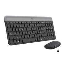 Keyboards and Mouse Kits Logitech MK470 keyboard RF Wireless QWERTY Italian Graphite