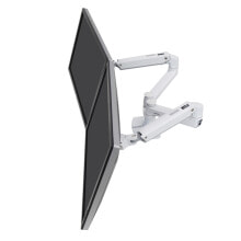 Stands and Brackets LX Series 45-491-216, 9.1 kg, 68.6 cm (27"), 75 x 75 mm, 100 x 100 mm, Height adjustment, White