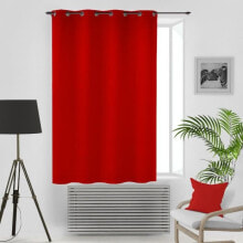 SOLEIL D'OCRE Blackout Eyelet Curtain - Rot