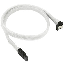 Wires, cables Nanoxia NXS6G4W SATA cable 0.45 m White