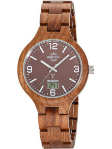 Premium Clothing and Shoes Master Time MTGW-10749-81W radio controlled Specialist Wood 43mm 3ATM