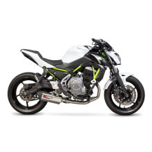 Spare Parts SCORPION EXHAUSTS Serket Taper Brushed Stainless Z650 17-19 Not Homologated Full Line System