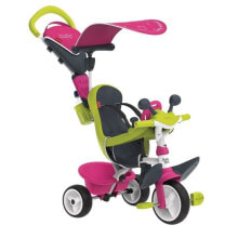 Tricycles Baby Driver Plus Pink Dreirad - SMOBY