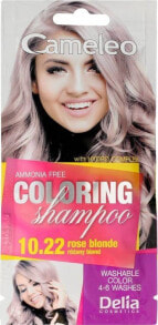Hair Tinting Products Delia Delia Cosmetics Cameleo Szampon koloryzujący nr 10.22 Różany Blond 1szt
