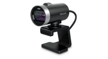 Webcams For Streaming Microsoft LifeCam Cinema for Business webcam 1280 x 720 pixels USB 2.0 Black
