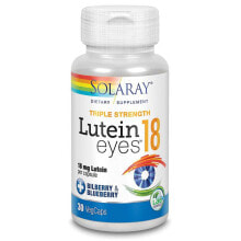 Lutein SOLARAY Lutein Eyes 18mgr 30 Units