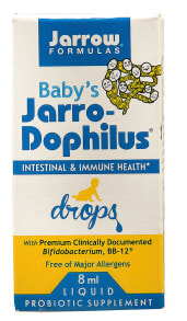 Prebiotics And Probiotics Jarrow Formulas Jarro-Dophilus® Probiotics Infant Liquid Drops -- 0.51 fl oz