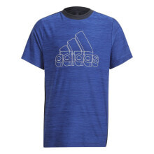 Boys Athletic T-shirts ADIDAS A.R HTR Short Sleeve T-Shirt