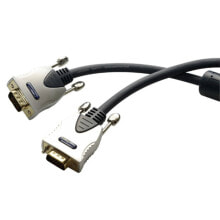 Wires, cables shiverpeaks SP78050-10 VGA cable 10 m VGA (D-Sub) Mini-VGA Blue