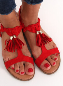 Sandals Дамские сандальки верха 222 30 красный