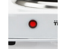 Tristar KP-6245 Double hot plate, White, Countertop, Sealed plate, 2 zone(s), 2 zone(s), 1000 W