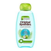 Shampoos Увлажняющий шампунь Original Remedies Agua Coco Y Aloe Garnier (300 ml)