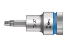 End heads and keys Wera 05003832001. Product type: Socket, Drive size: 1/2", Number of socket heads: 1 head(s). Diameter: 2.35 cm, Length: 6 cm