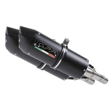 Spare Parts GPR EXHAUST SYSTEMS Furore Dual Slip On Terra/Strada 650 13-15 Homologated Muffler