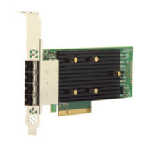 Network Cards and Adapters 9400-16e, 4 x4 SFF-8644, SAS / SATA: 1024, SAS3416, 167.65 x 68.90 mm, 12 Gbit/s