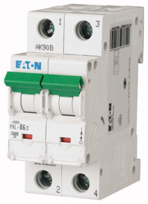 Automation for electric generators Eaton PXL-B6/2 circuit breaker Miniature circuit breaker