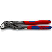 Plumbing, adjustable keys Knipex 86 02 250. Product colour: Grey, Handle colour: Red, Jaw width (max): 5.2 cm. Width: 60 mm, Depth: 250 mm, Height: 17 mm