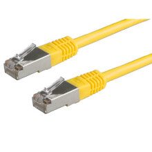 Cables or Connectors for Audio and Video Equipment Value S/FTP (PiMF) Patch Cord Cat.6, yellow 3 m