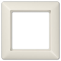 Sockets, switches and frames JUNG AS 581. Product colour: Ivory, Material: Duroplast. Width: 80.5 mm, Height: 80.5 mm