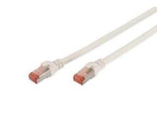 Cables & Interconnects Digitus Professional networking cable White 0.5 m Cat6 S/FTP (S-STP)