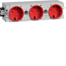 Sockets, switches and frames Hager GS30003020, Red, IP20, 250 V, 10 pc(s)